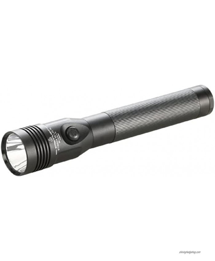 Streamlight 75458 Stinger DS LED High Lumen Rechargeable Flashlight with 120-Volt AC 12-Volt DC Piggyback Charger 800 Lumens,Black,8.85 Inch