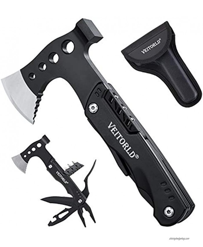 Gifts for Men Dad Camping Accessories Survival Gear and Equipment Unique Hunting Fishing Gift Ideas for Him Boyfriend Husband Teenage Boys Cool Gadgets Multitool Axe