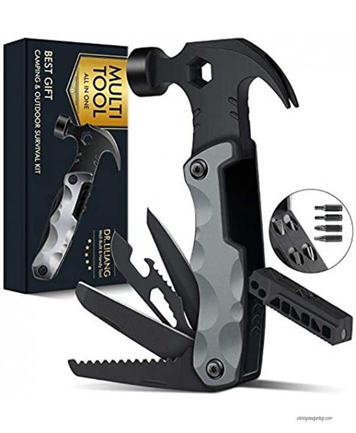 Multitool Camping Accessories Stocking Stuffers for Men Dad Gifts 13 In 1 Survival Tools Christmas Gifts Cool Gadgets for Women Husband Grandpa Him Birthday Valentines Fathers Day Gifts for Him Dad