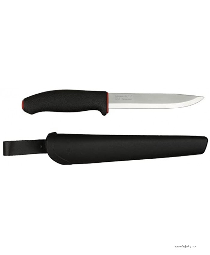 Morakniv Allround Multi-Purpose Fixed Blade Knife with Carbon Steel Blade 4.0-Inch