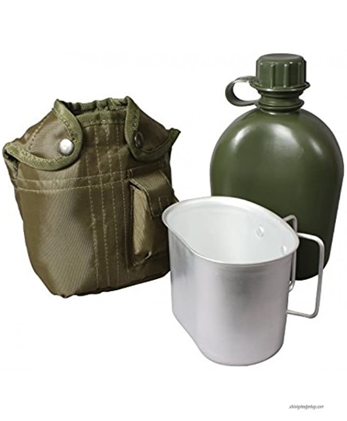 Rothco 3 Piece Canteen Kit with Cover & Aluminum Cup