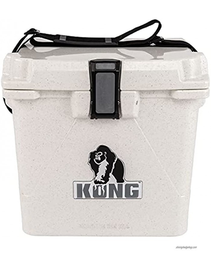 KONG Coolers | 20 Quart Rotomolded | Proudly Made in The USA | Durable Safe No-Slip Feet Extended Ice Retention Cooler