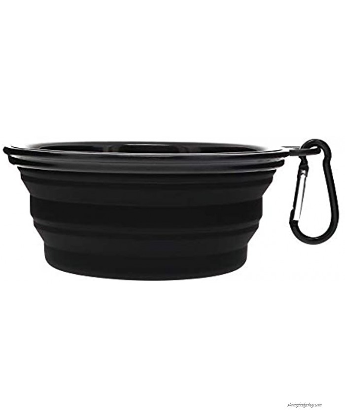 Pacific Shaving Company Collapsible Travel Bowl Shave Bowl 100% Food-Grade Silicone with Carabiner