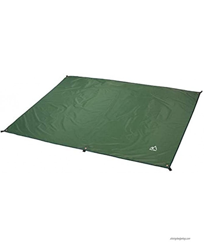 Terra Hiker Camping Tarp Waterproof Picnic Mat Multifunctional Tent Footprint with Drawstring Carrying Bag for Picnic Hiking