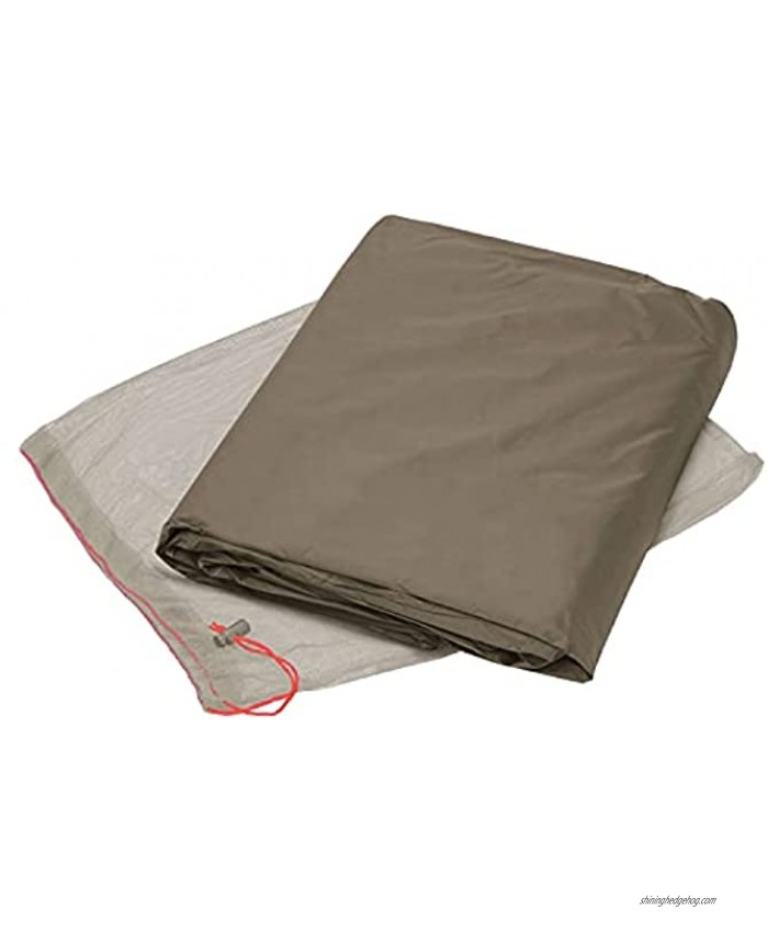 VAUDE Unisex– Adult's Taurus UL Tent Ground Sheet Bark 2P