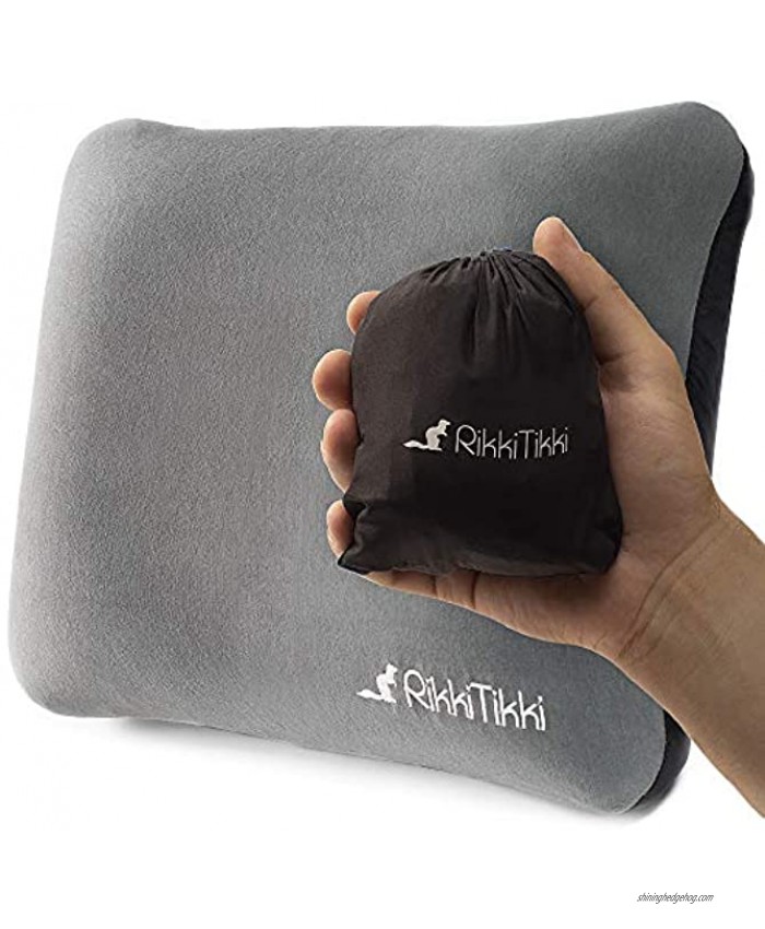 Inflatable Camping Pillow Hiking Pillow Ultralight Backpacking Pillow Lightweight Camp Pillow Compressible Blow Up Camping Pillow
