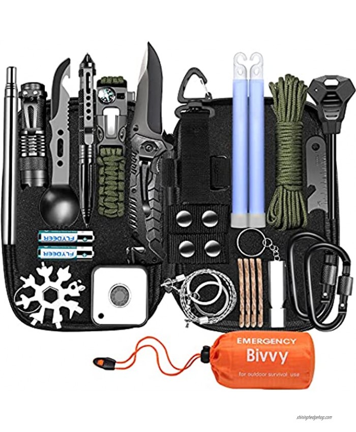 Gifts for Men Dad Husband Fathers Day  Survival Gear and Equipment Emergency Survival Tools Camping Accessories Christmas Stocking Stuffers Cool Gadgets Ideas for Camper RV Hunting Hiking Fishing