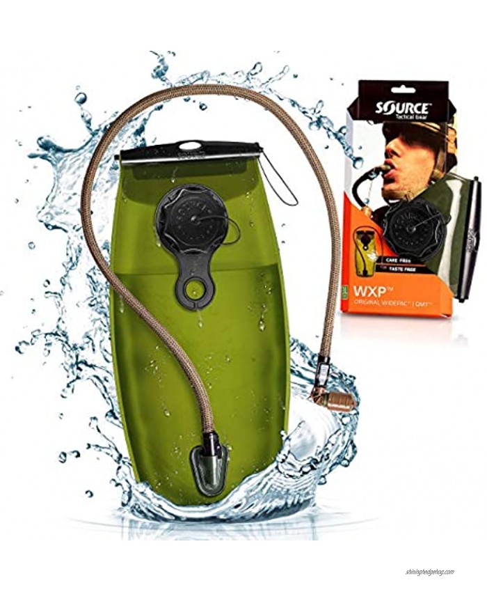 Source Hydration Bladder WXP 3 Liter 100oz Water Bladder with High Flow Storm Valve Featuring All Hydration Technology Advantages 4305530003