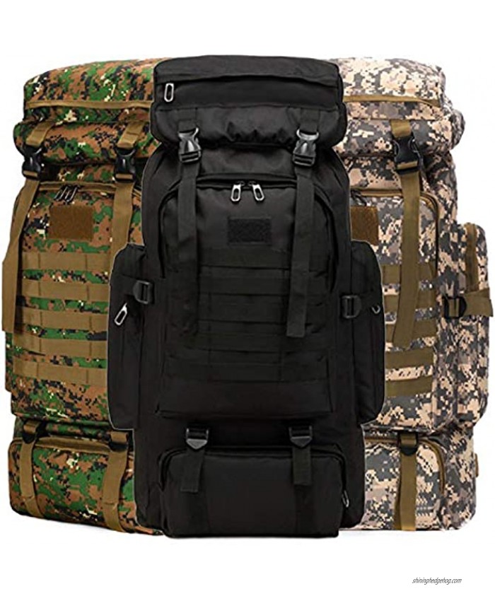 Wesoke 80L 100L Camping Hiking Military Tactical Backpack Travel Rucksack